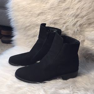 Munro Women's Ankle Boots - Double Zip Booties With Comfort Lining